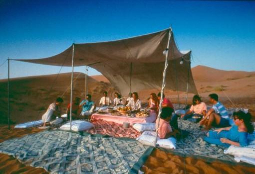 Αραβική νύχτα στην έρημο